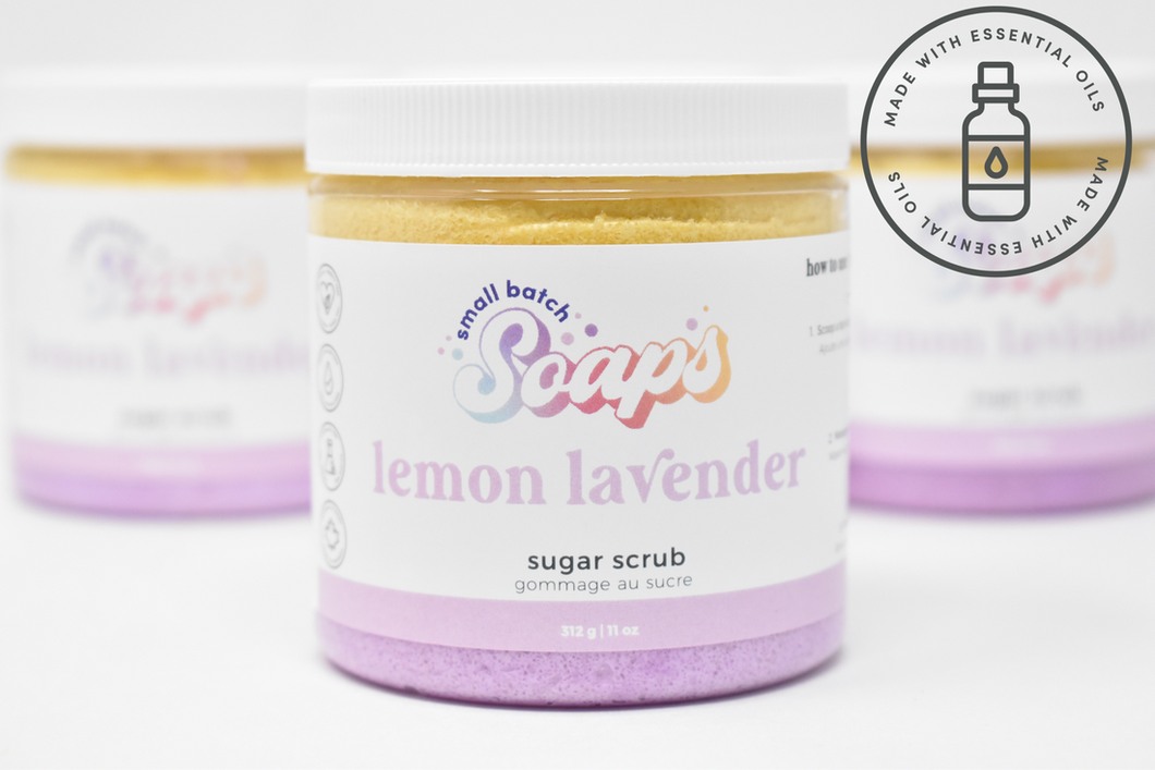 Lemon Lavender Sugar Scub