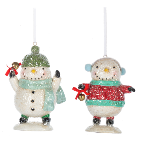 Colourful Snowmen Ornaments