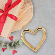 Load image into Gallery viewer, Chunky Heart Gold