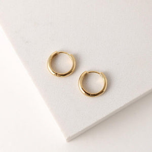 Bea 15mm Hoop Earrings