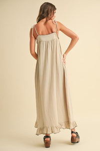 Mandy Detail Gauze Dress