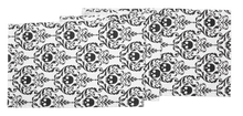 Load image into Gallery viewer, Skull Brocade Table Runner