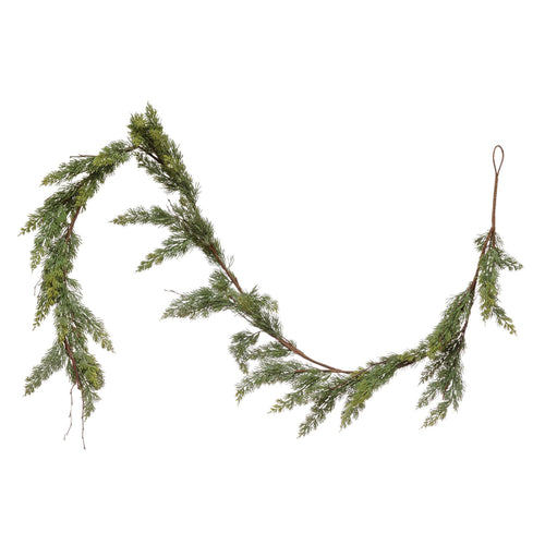 Faux Cedar Garland Natural