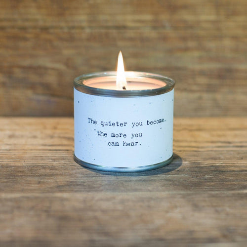 Quieter You Become Candle
