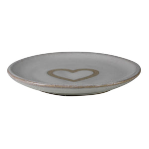 Neutral Heart Plate