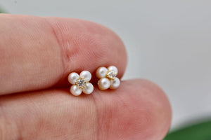 Petite Flower Studs