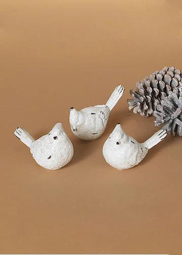 White Cardinal Figurines