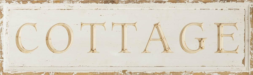 White Rustic Cottage Sign *in store pickup only