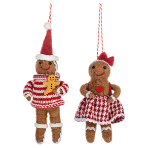 Felt Gingerbread Ornament