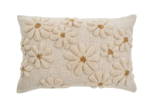Daisy Tufted Pillow