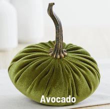Load image into Gallery viewer, Handmade Velvet Pumpkins- Assorted Colours