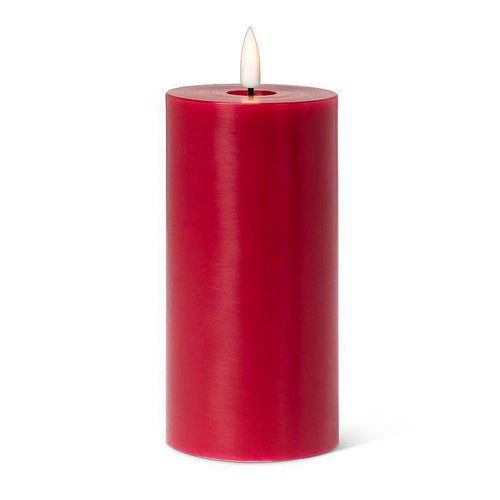 Red Large Luxlite Pillar Candle