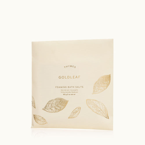 Gold Leaf Foaming Bath Envelope