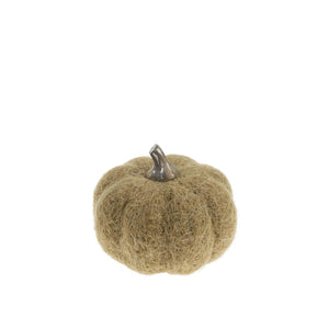 Moss Felt Pumpkin