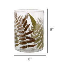 Load image into Gallery viewer, Enameled Fern Hurricane