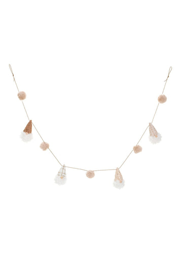 Mini Gnome Head Garland