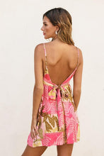 Load image into Gallery viewer, Tropicana Tie Back Romper