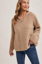 Load image into Gallery viewer, Amber Half-Zip Knit Pullover