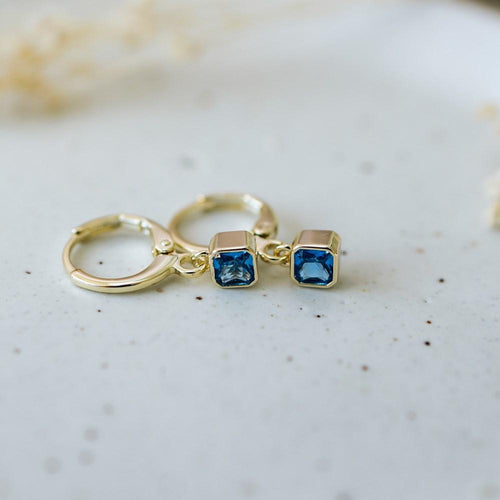 Sky Blue Prism Hoops