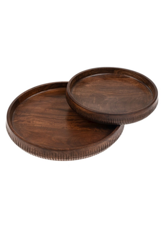 Indore Trays Brown