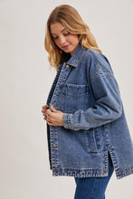 Load image into Gallery viewer, Asher Blue Denim Jacket