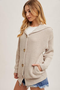 Talulla Terry Knit Cardigan