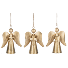 Load image into Gallery viewer, Large Gold Angel Ornaments