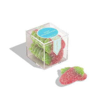 Sour Strawberries Candy Cube