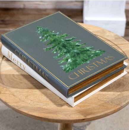 Merry Christmas Storage Books