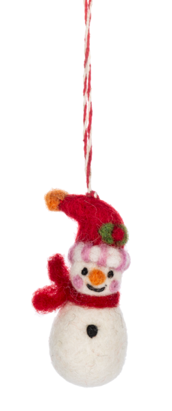 Snowman Token Ornaments