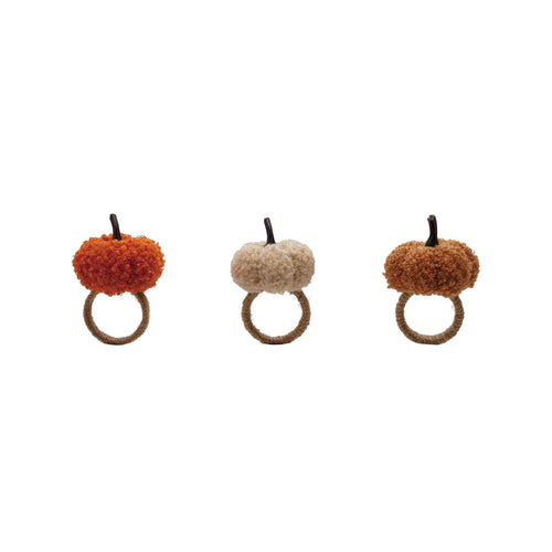 Mini Pumpkin Napkin Ring Holders
