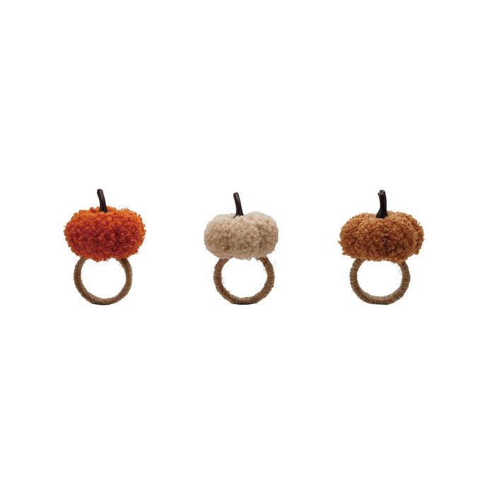 Mini Pumpkin Napkin Ring Holders