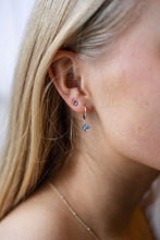 Load image into Gallery viewer, Sky Blue Twila Hoops