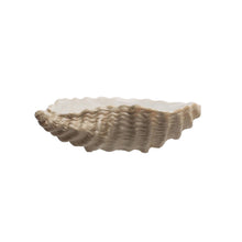 Load image into Gallery viewer, Stoneware Oyster Shell Dish
