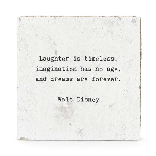 Laughter is Timeless Art Block