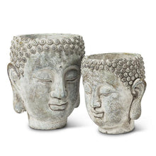Load image into Gallery viewer, Large Buddha Head Planter