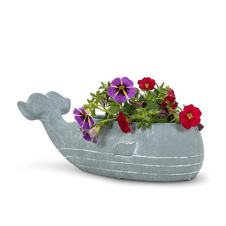 Small Whale Planter