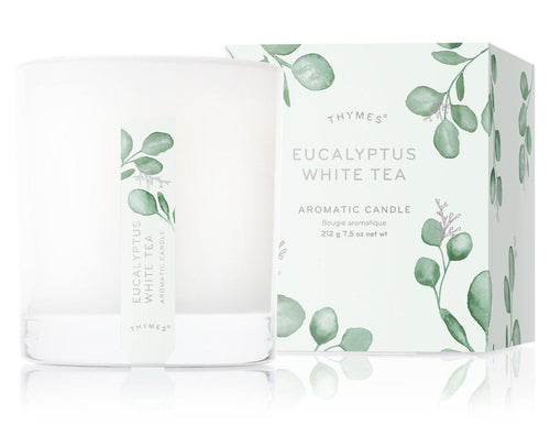 Eucalyptus White Tea Candle