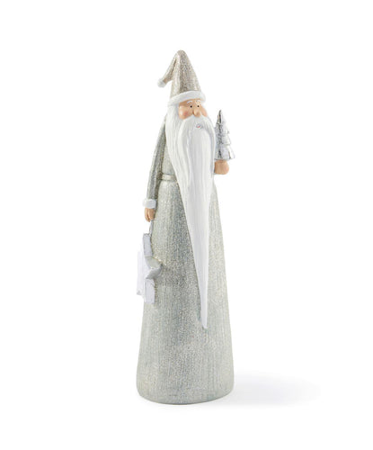 Santa Figurine with Tree & Star