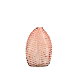 Lila Leaf Vase