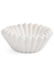 Porcelain Scalloped Bowl