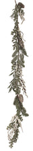 Load image into Gallery viewer, White Berry Mixed Evergreen Garland