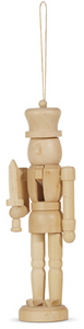 Wood Nutcracker Ornaments