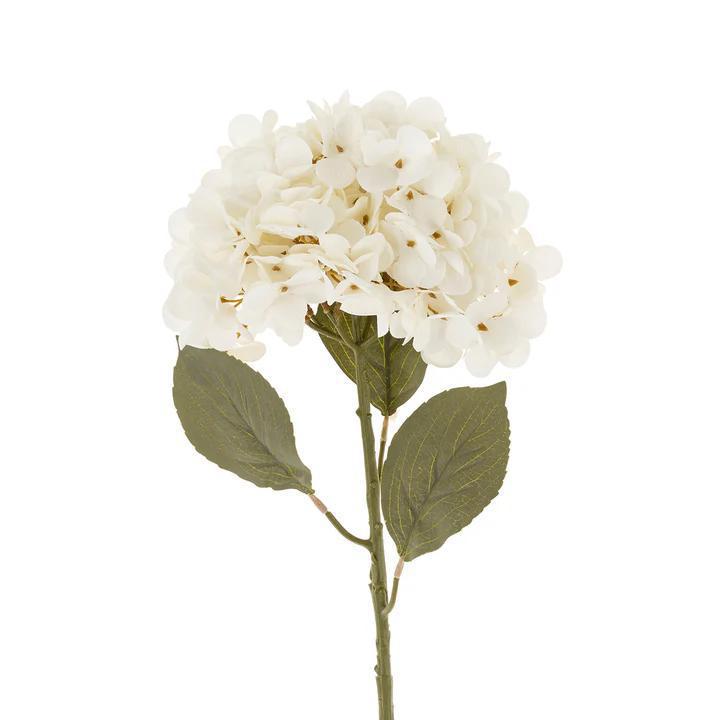 White Hydrangea Floral Stem