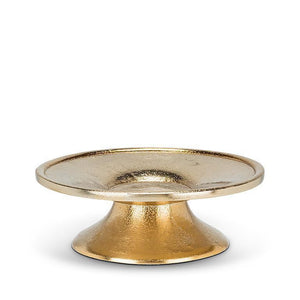 Low Pillar Plate Gold