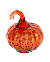 Load image into Gallery viewer, Antique Mercury Glass Pumpkin