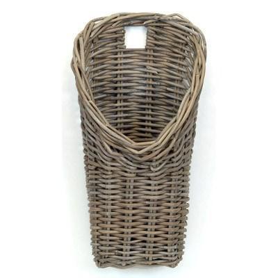 Kubu Wall Basket Grey