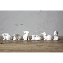 Load image into Gallery viewer, Mini White Ceramic Bunnies