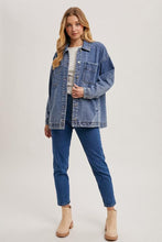 Load image into Gallery viewer, Asher Blue Denim Jacket