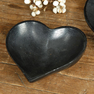 Soapstone Black Heart